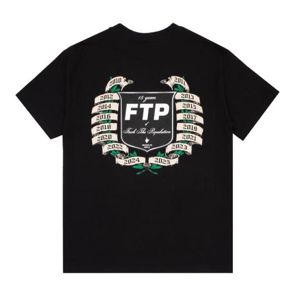 FTP Merch Store Shop 15 Year Anniversary Tee – Black XL DS - Picture 1 of 6